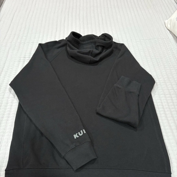 KUIU Woman’s Topo Block Logo Hoodie Black XL EUC - Picture 7 of 9